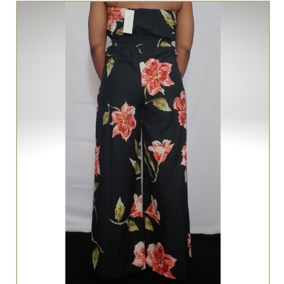 Black Floral Romper  - Picture 2 of 2